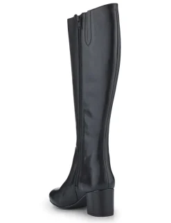 Leather Knee High Boots