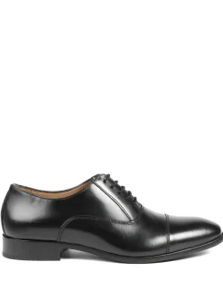 Leather Lace Up Oxford Shoes