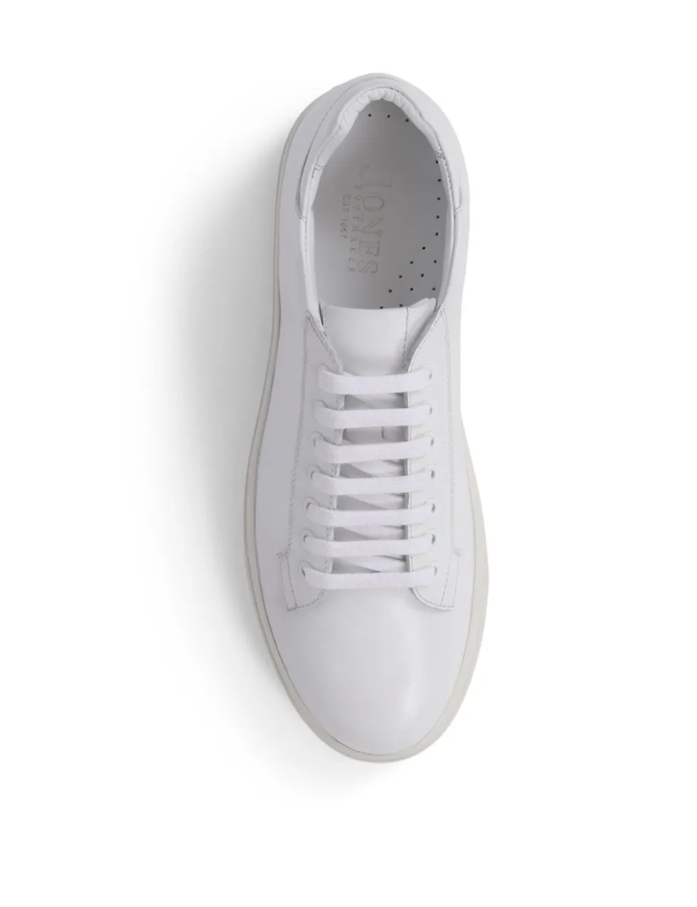 Leather Lace Up Trainers