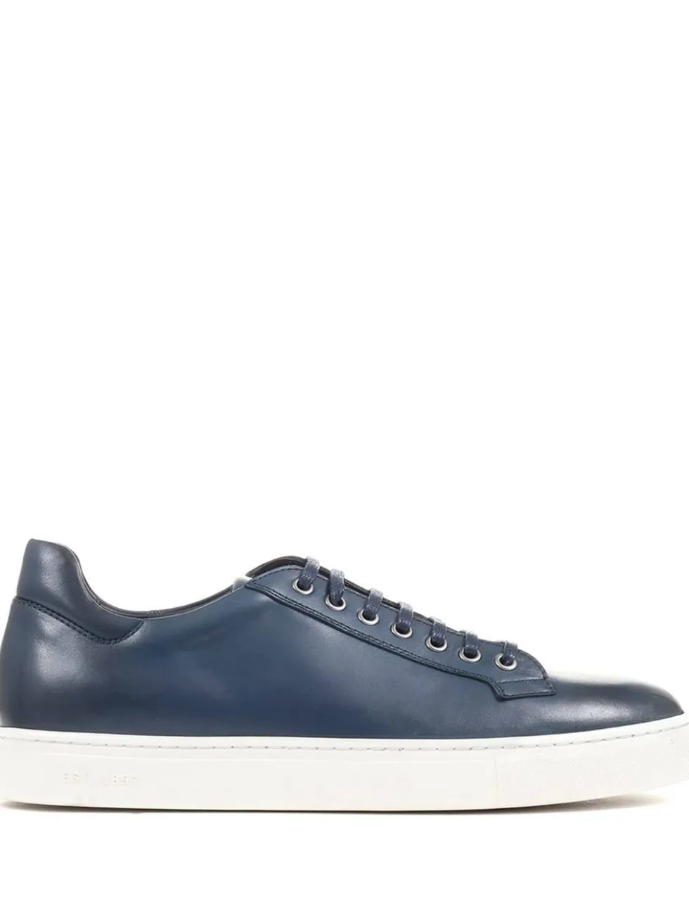 Leather Lace Up Trainers