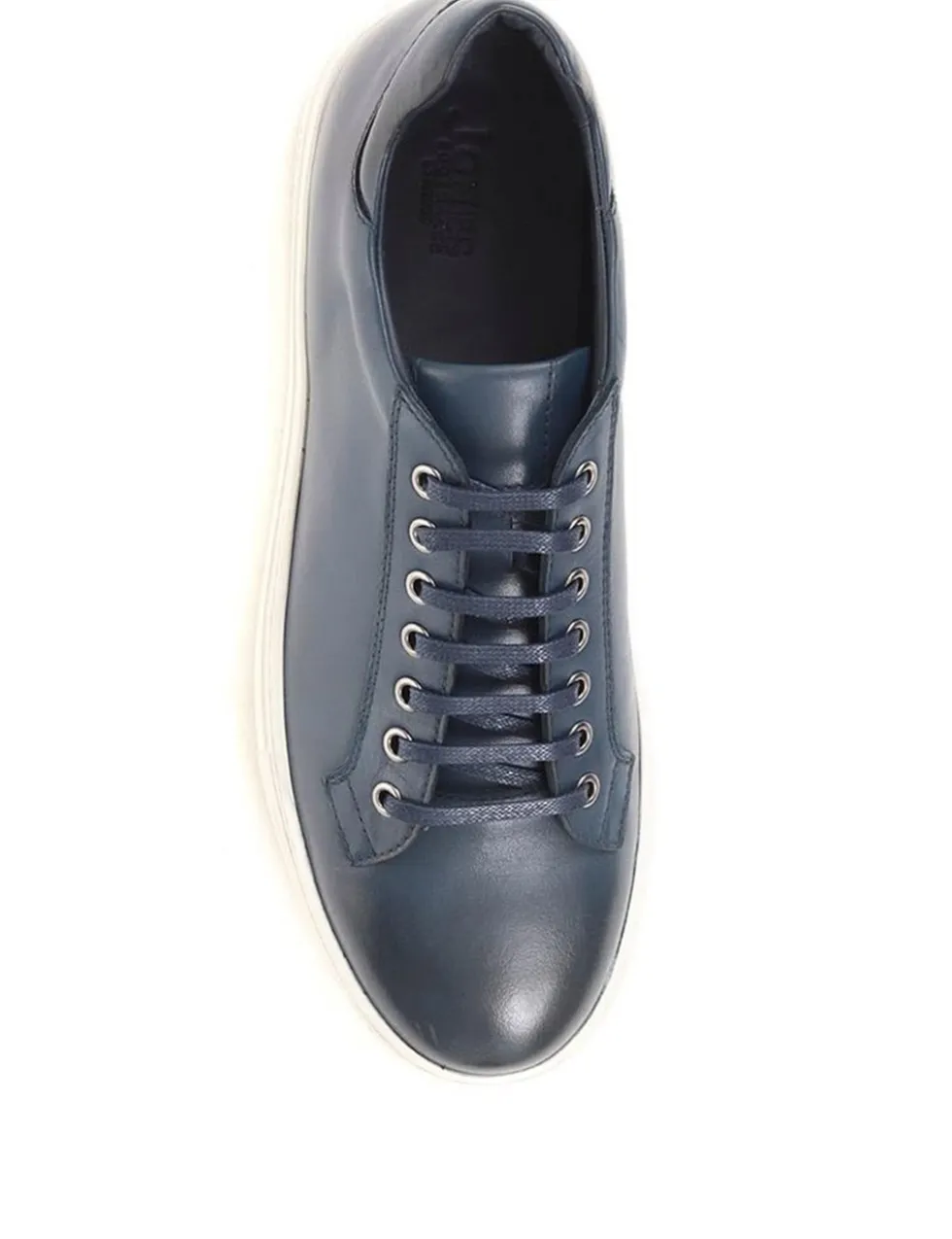 Leather Lace Up Trainers