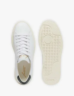 Leather Lace Up Trainers