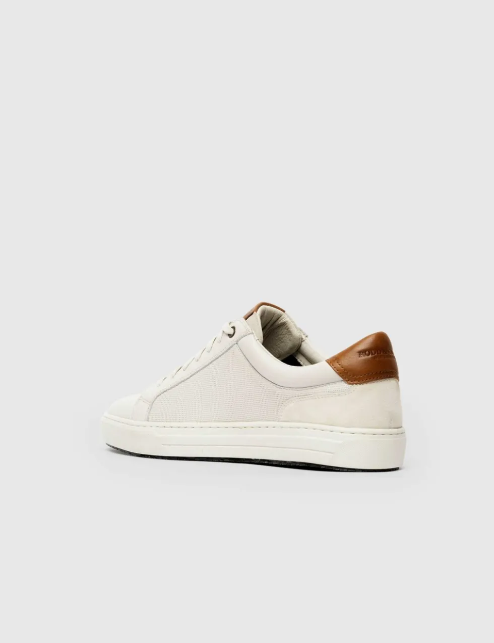 Leather Lace Up Trainers
