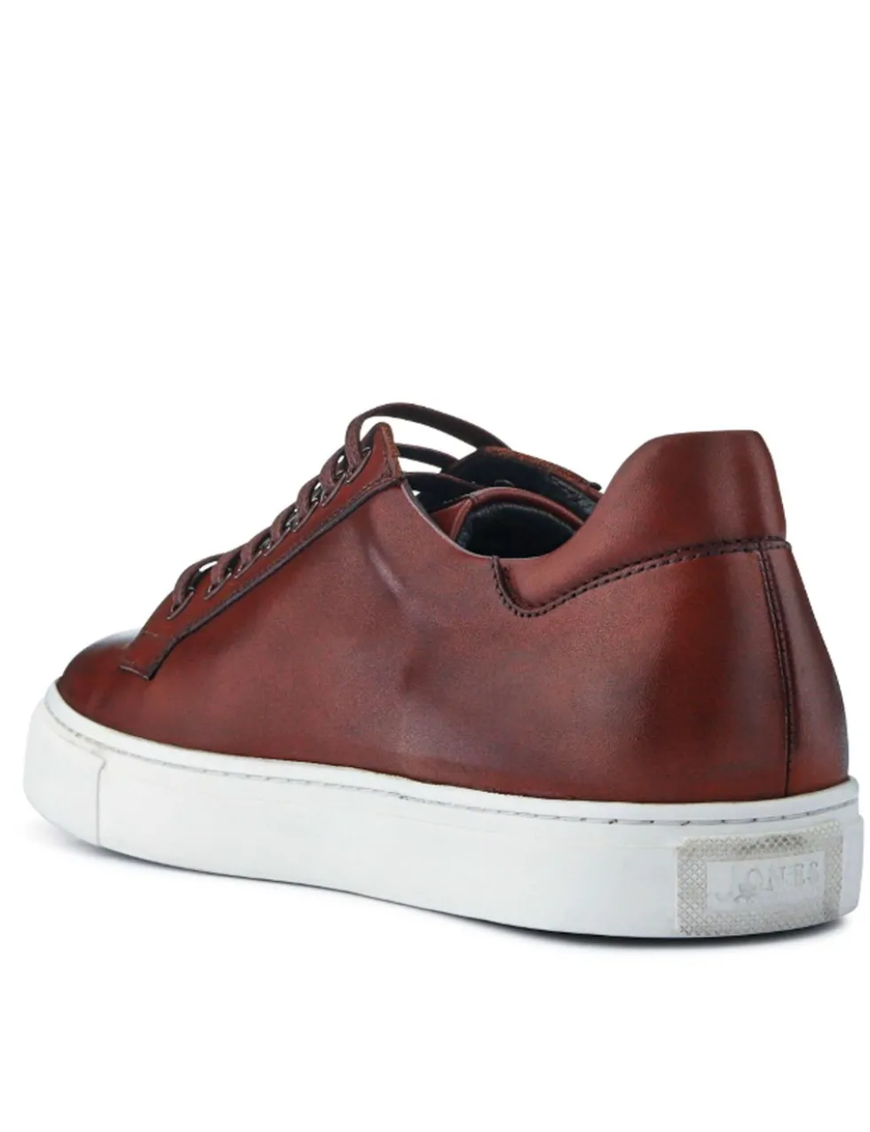 Leather Lace Up Trainers