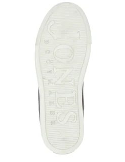 Leather Lace Up Trainers