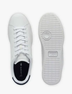 Leather Lace Up Trainers