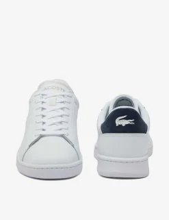 Leather Lace Up Trainers