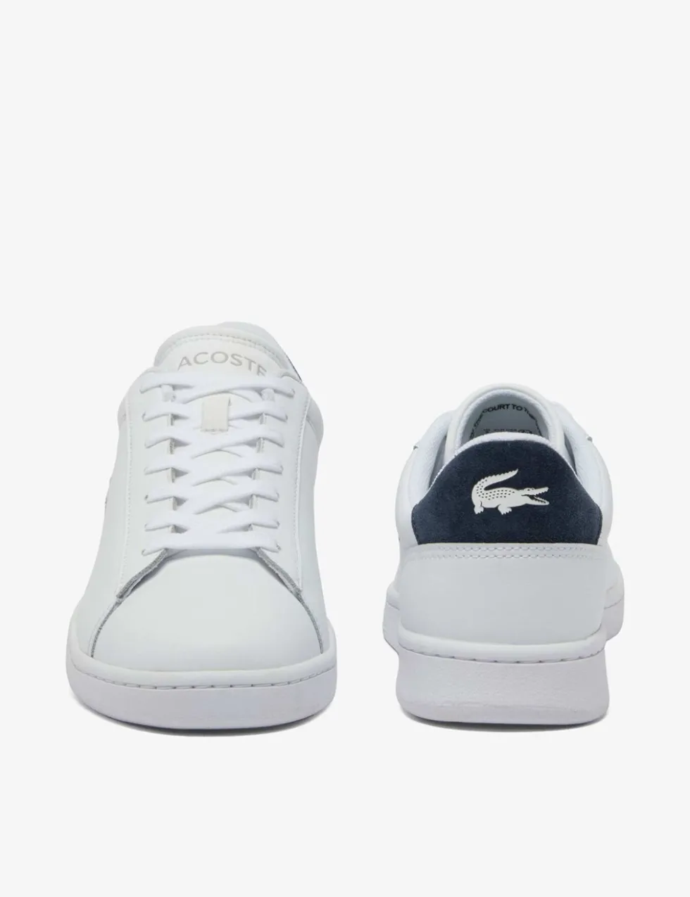 Leather Lace Up Trainers