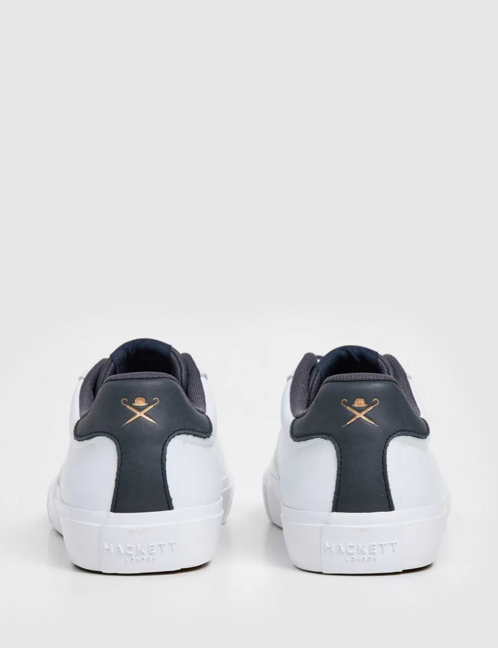 Leather Lace Up Trainers