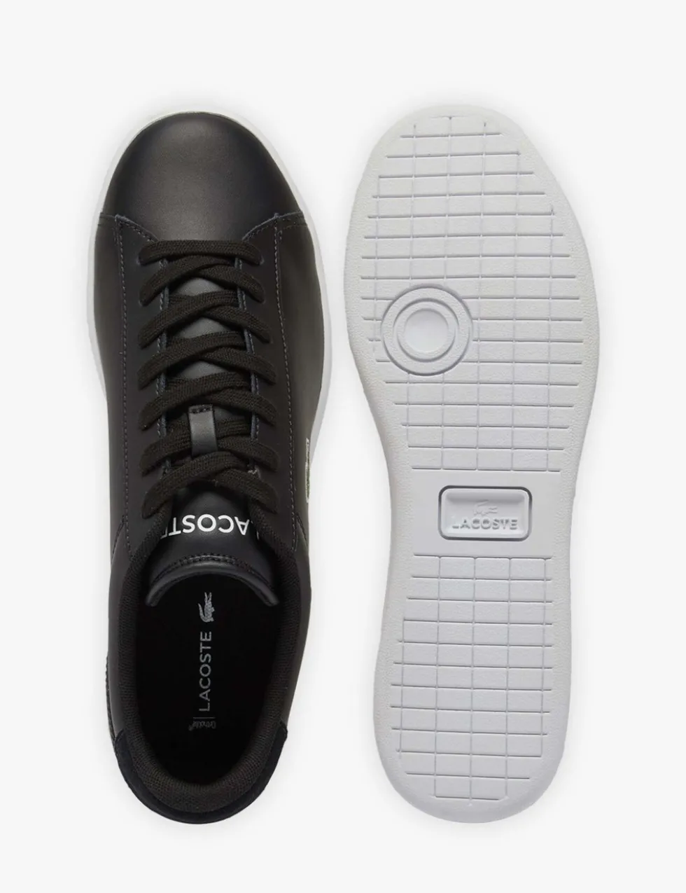 Leather Lace Up Trainers