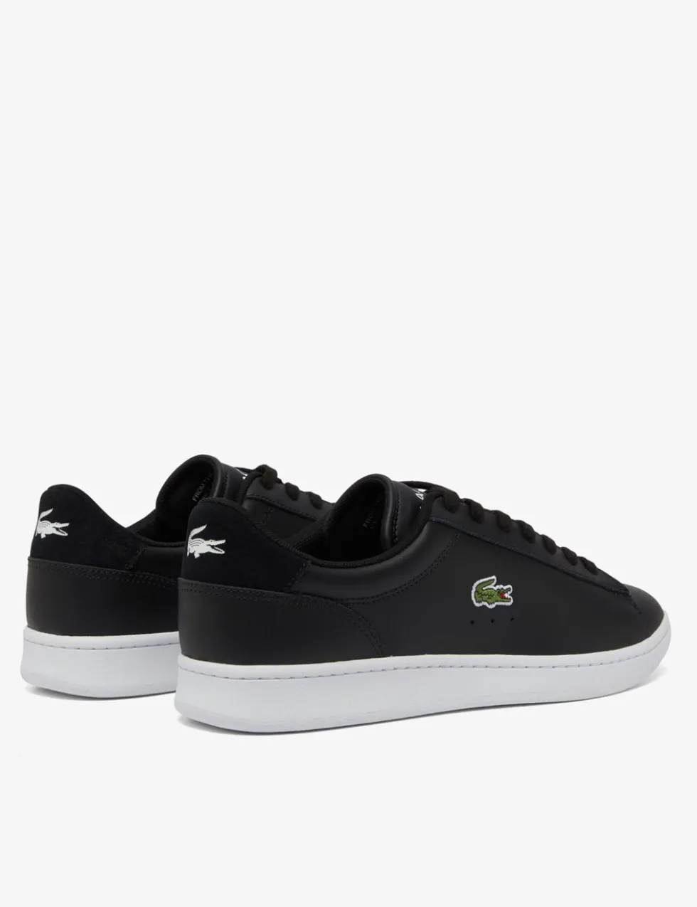 Leather Lace Up Trainers
