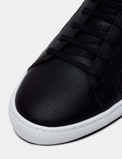 Leather Lace Up Trainers