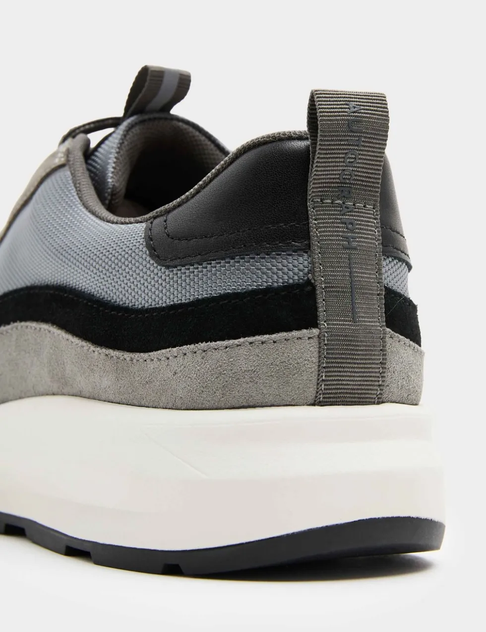 Leather Mix Runner Trainers
