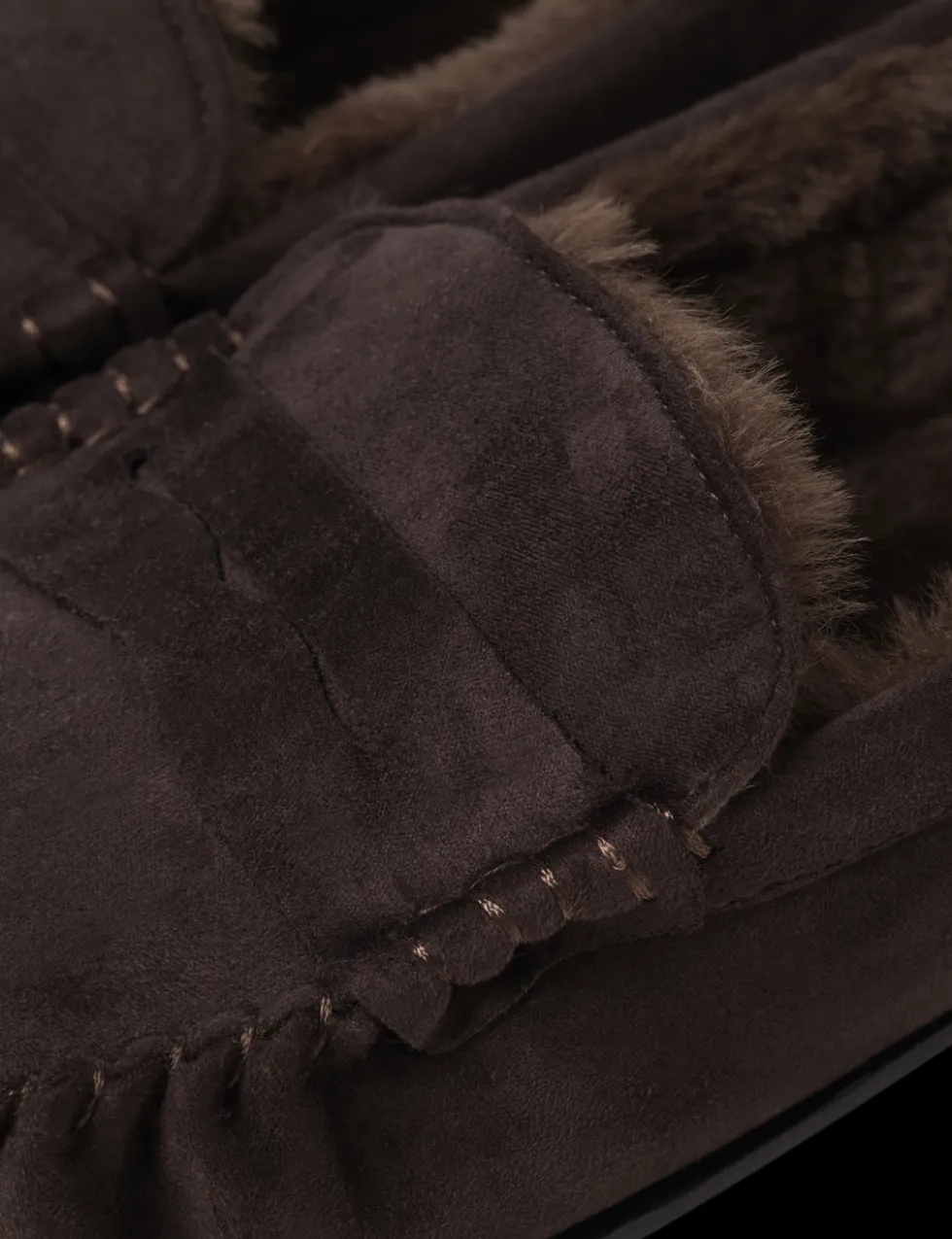 Leather Moccasin Slippers