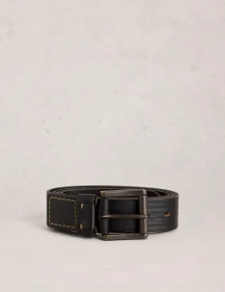 Leather Multi Punch Belt