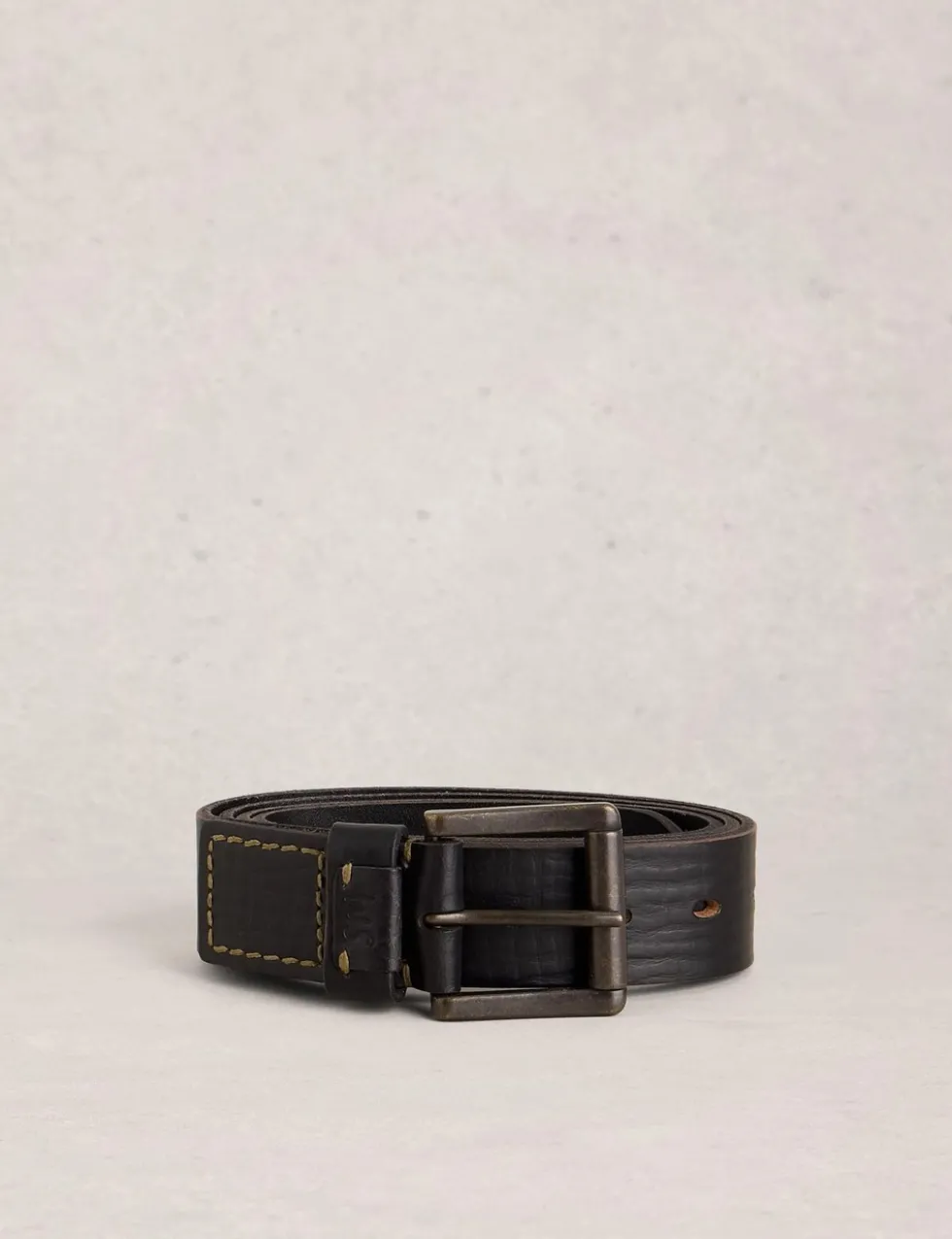 Leather Multi Punch Belt