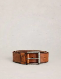 Leather Multi Punch Belt