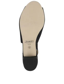 Leather Peep Toe Slingback Court Shoes