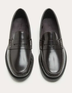 Leather Penny Loafers