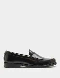 Leather Penny Loafers