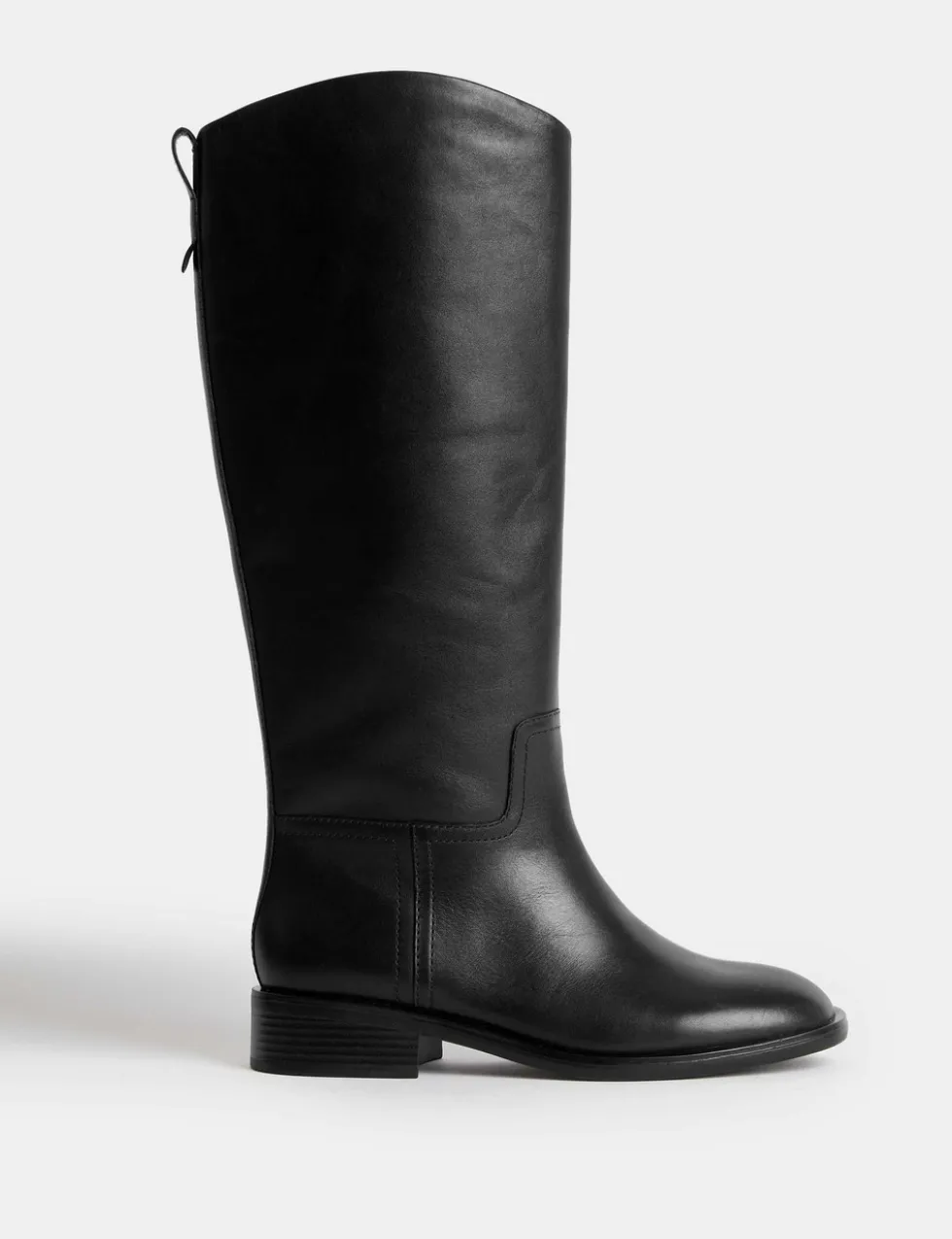 Leather Riding Knee High Boots