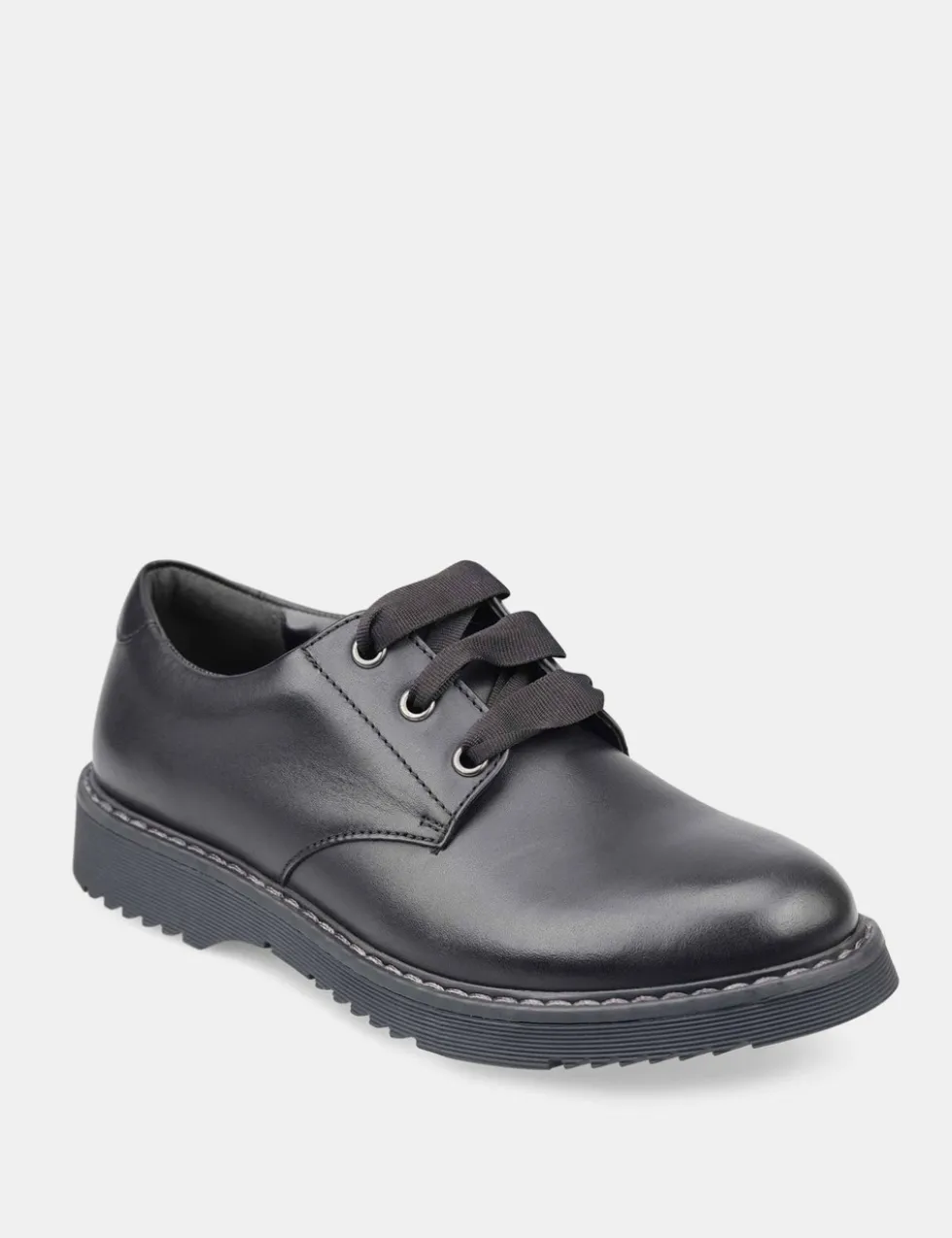 Leather School Shoes (12½ Small - 9 Large)