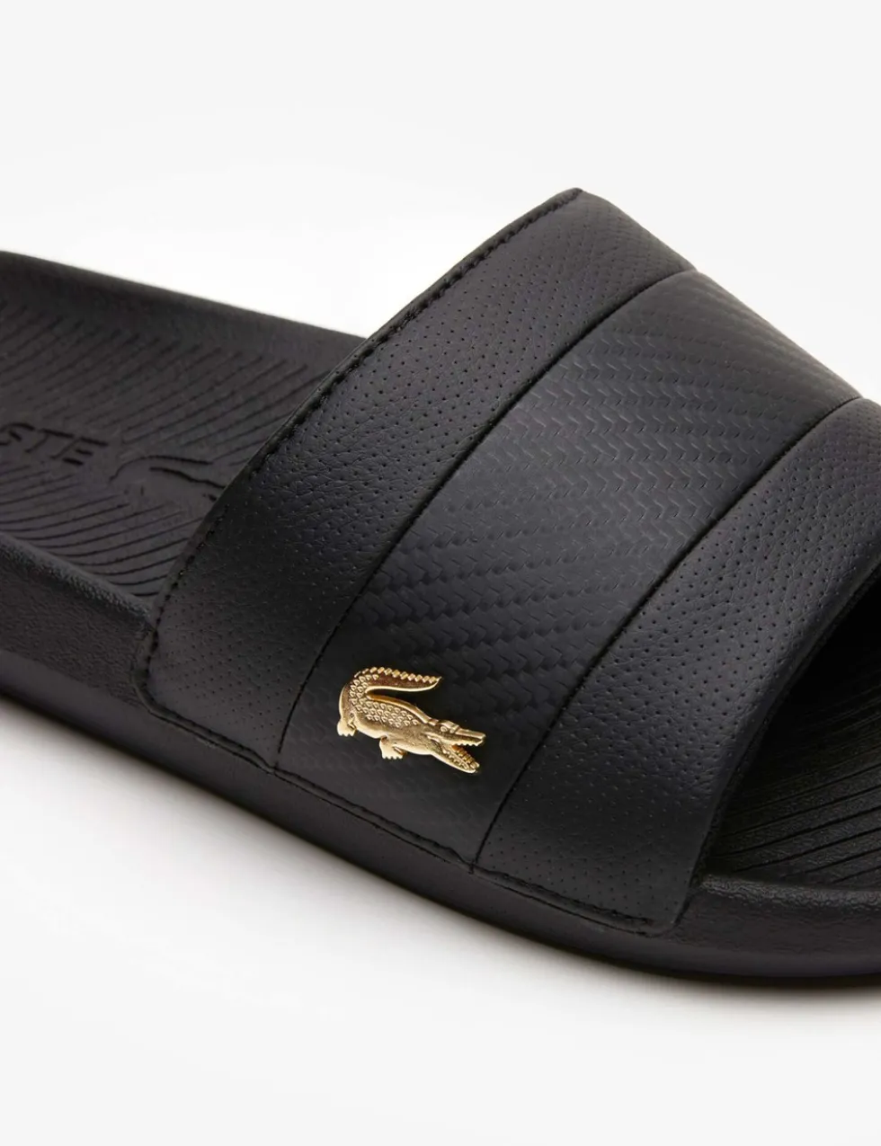 Leather Slider Sandals
