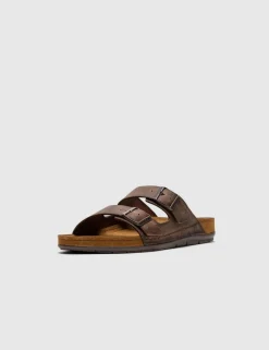 Leather Sliders