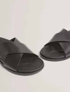 Leather Sliders