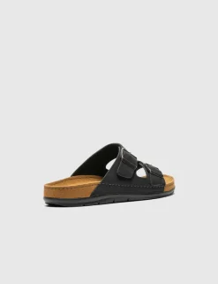 Leather Sliders