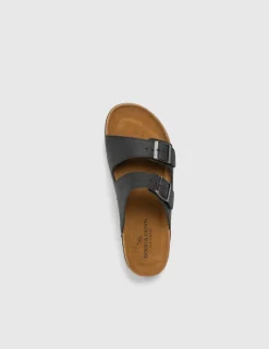 Leather Sliders