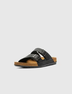 Leather Sliders