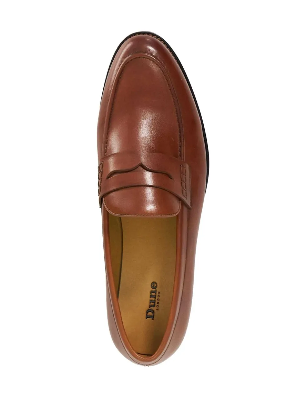 Leather Slip On Loafers