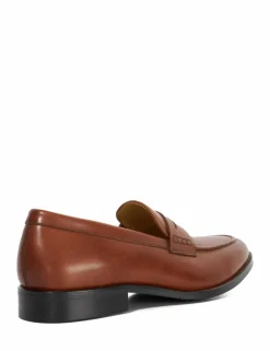 Leather Slip On Loafers