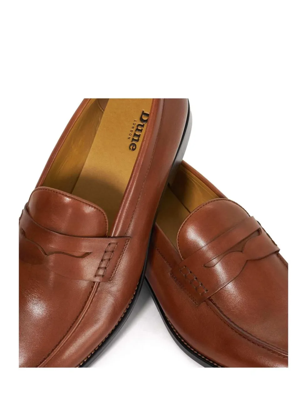 Leather Slip On Loafers