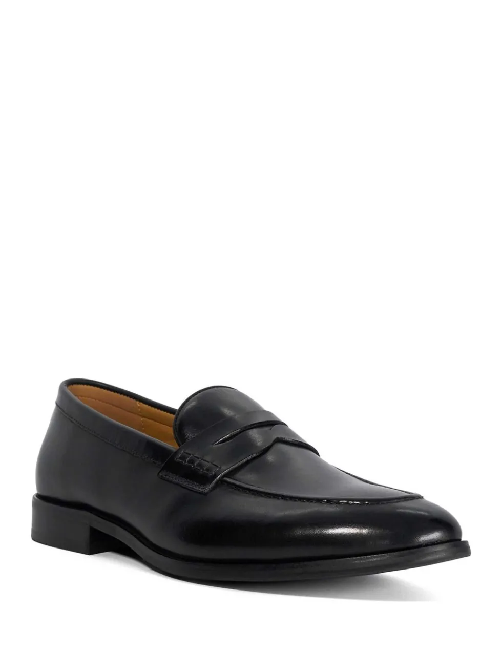 Leather Slip On Loafers