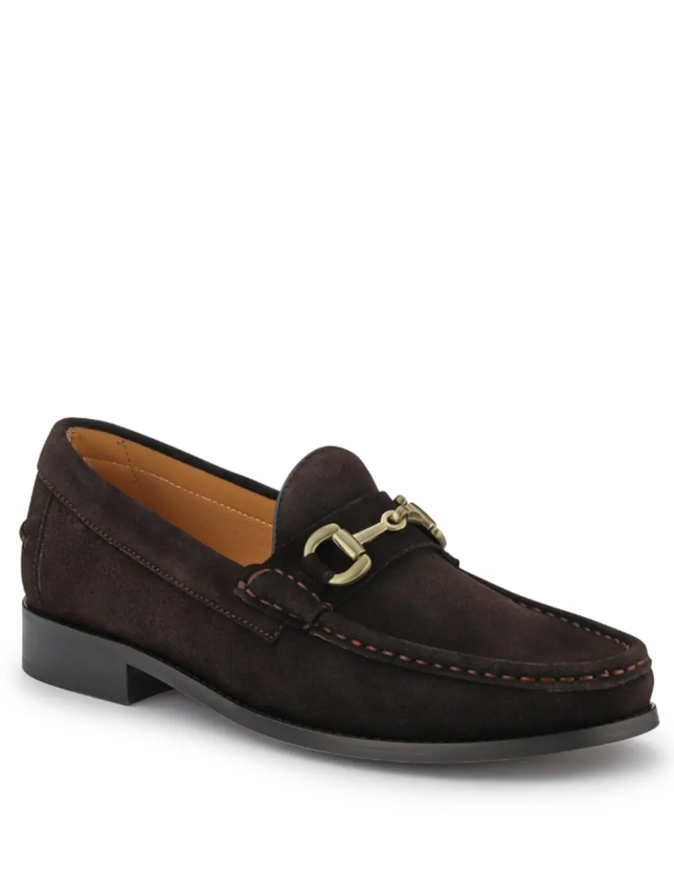 Leather Slip-On Loafers