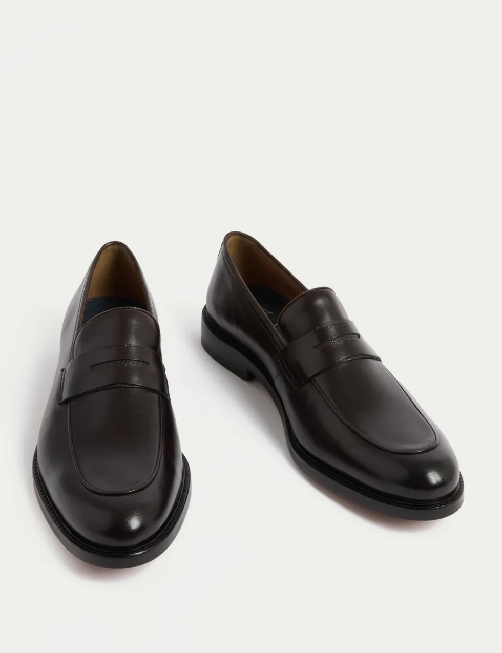 Leather Slip-on Loafers