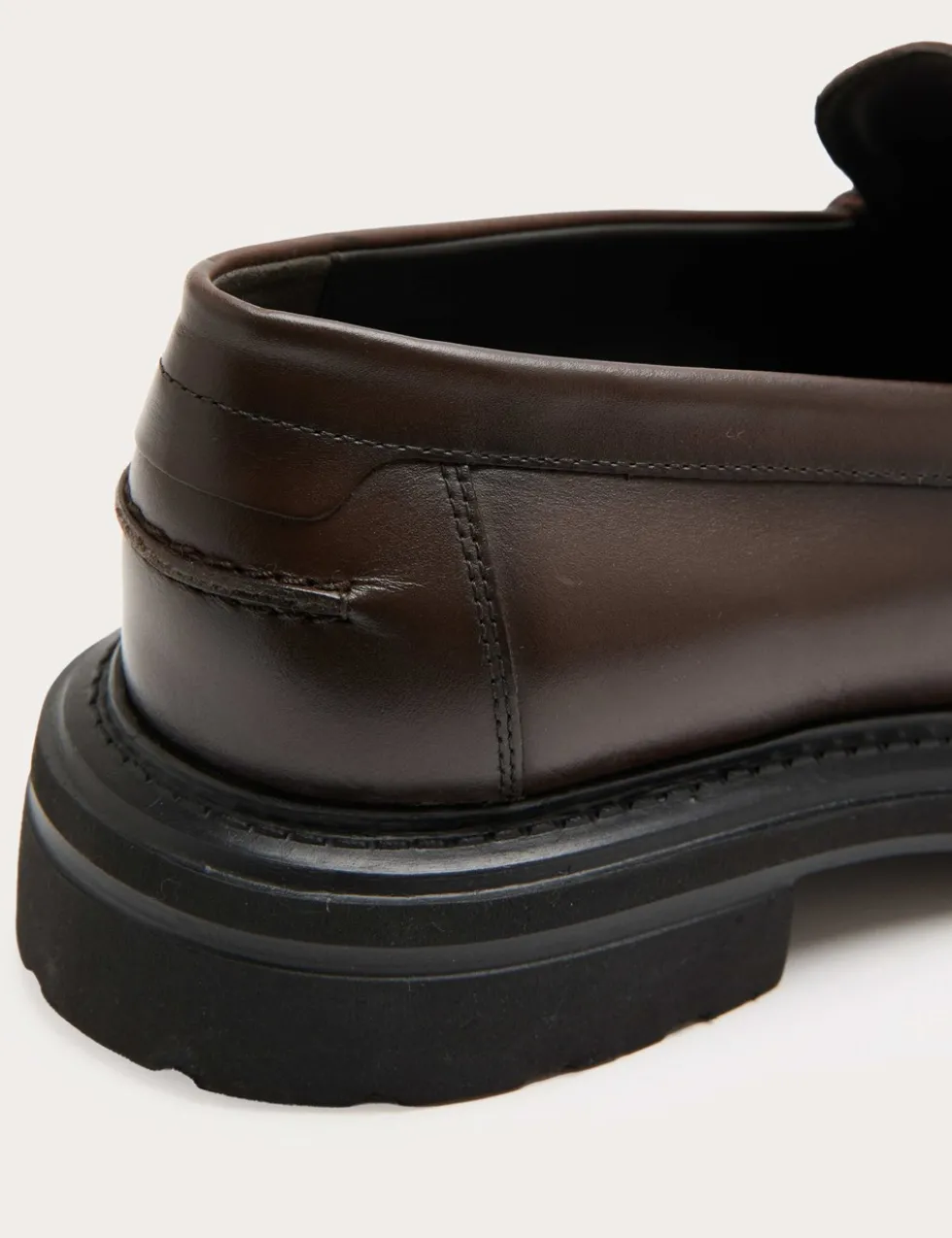 Leather Slip-On Loafers