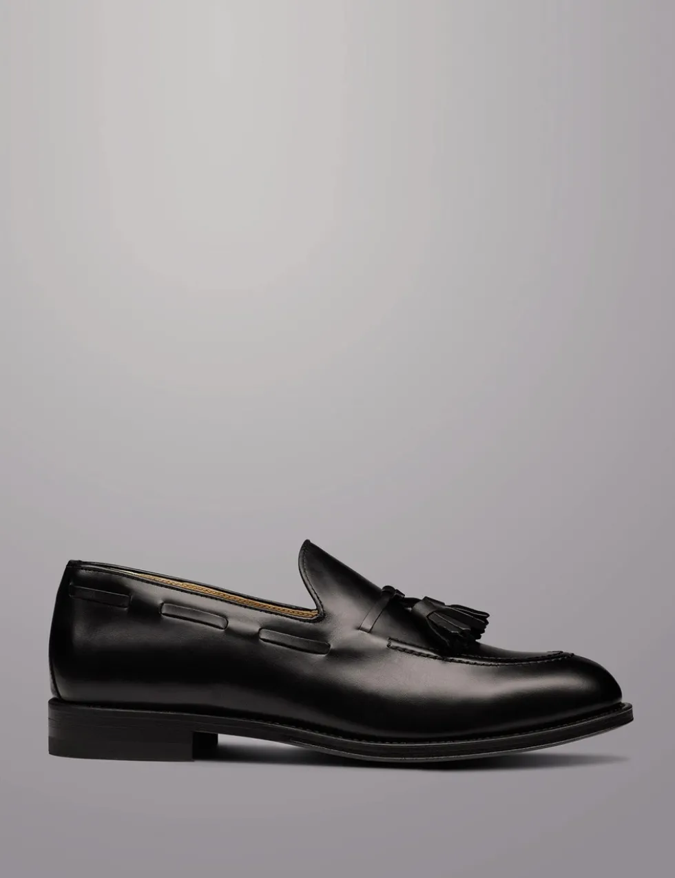 Leather Slip-On Loafers