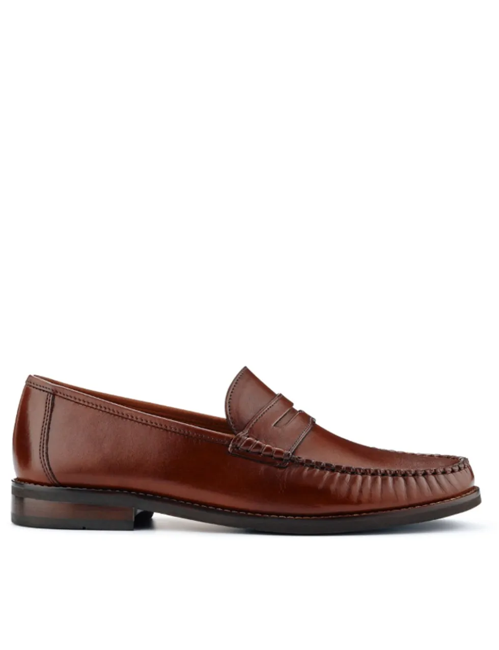 Leather Slip-On Loafers