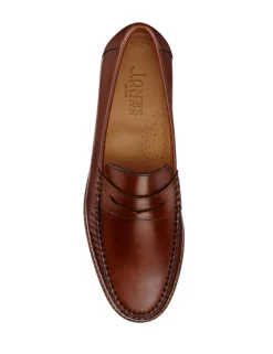 Leather Slip-On Loafers