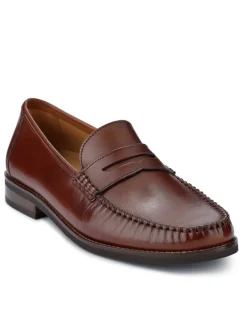 Leather Slip-On Loafers