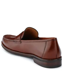 Leather Slip-On Loafers