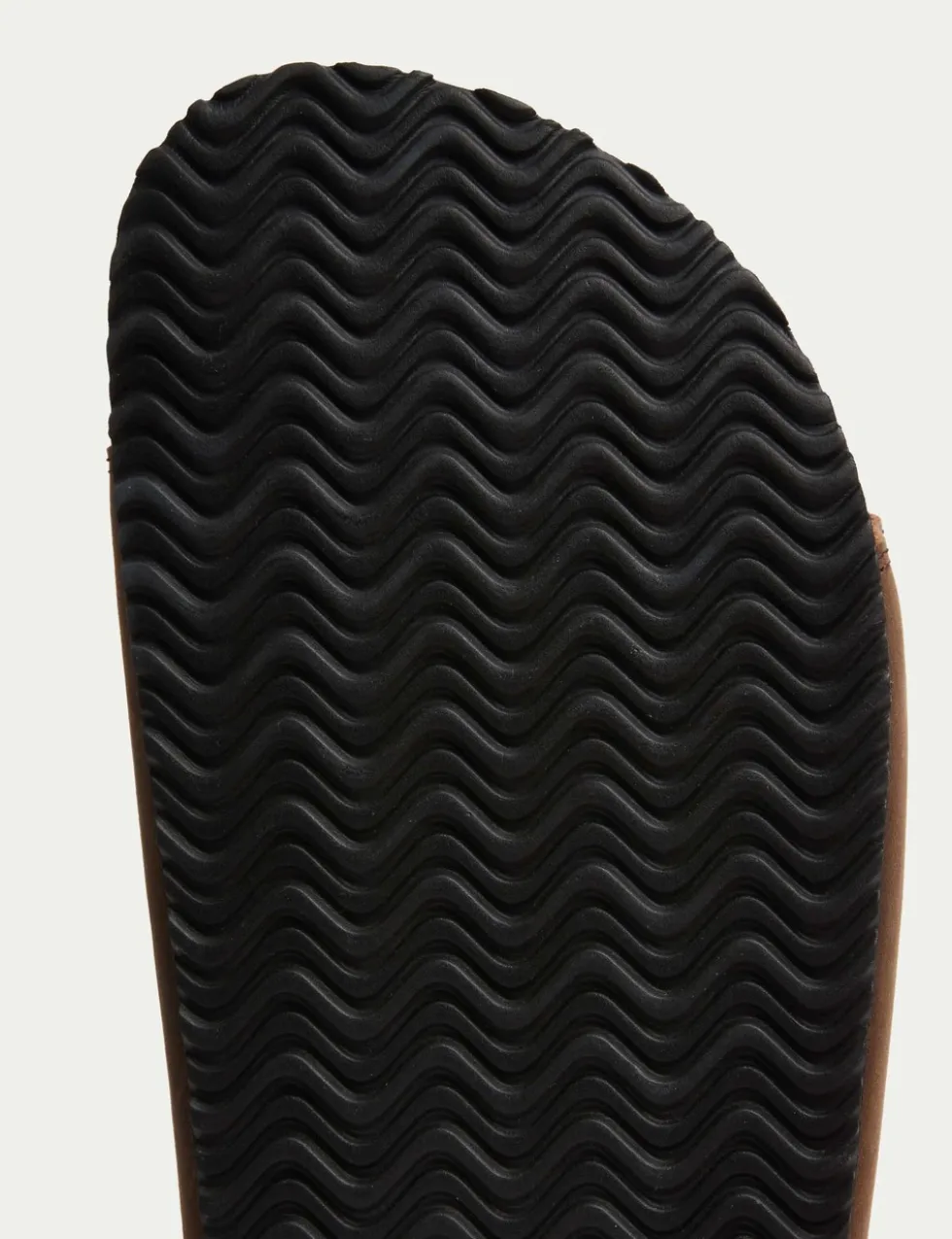 Leather Slip-On Sandals