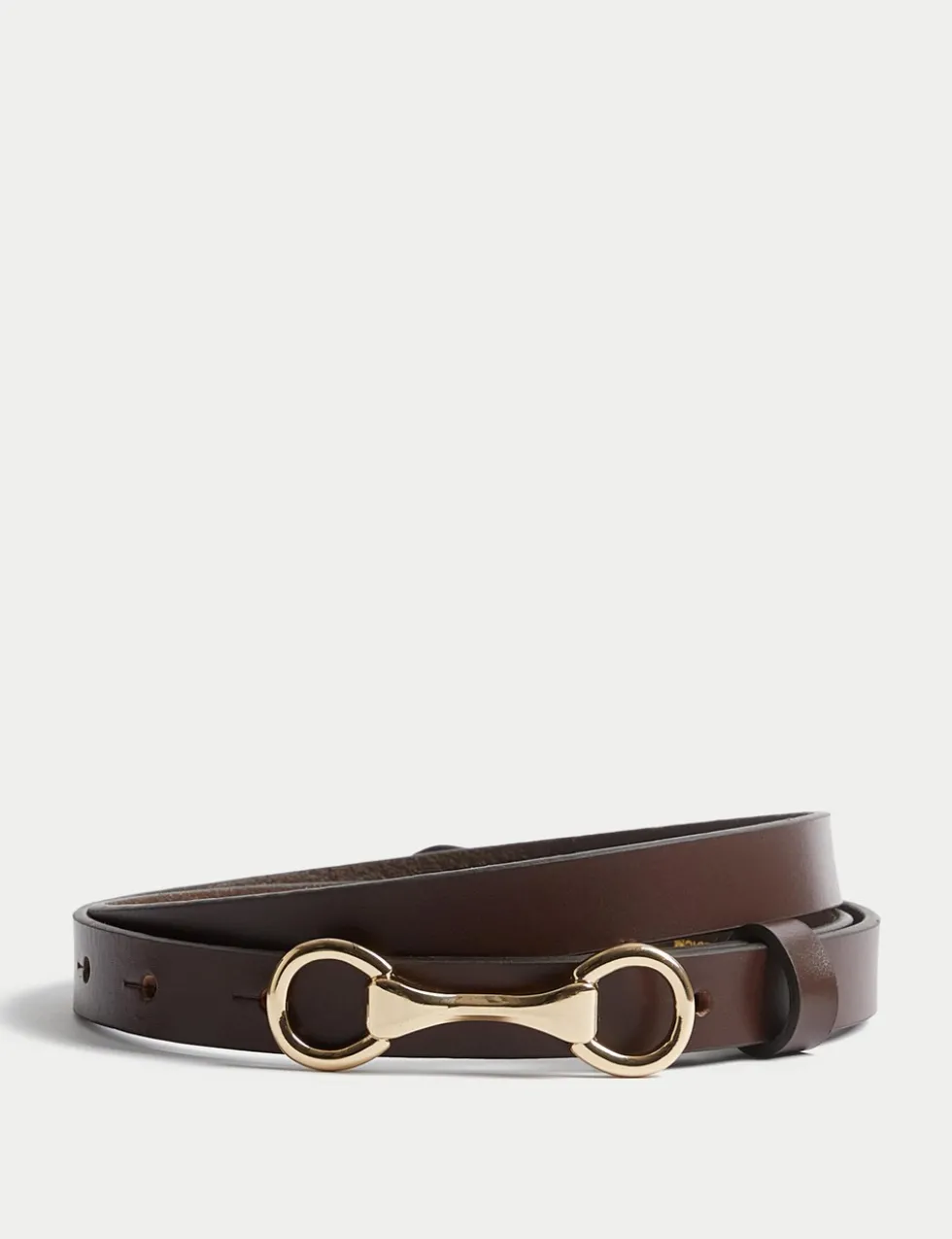 Leather Snaffle Waist Belt