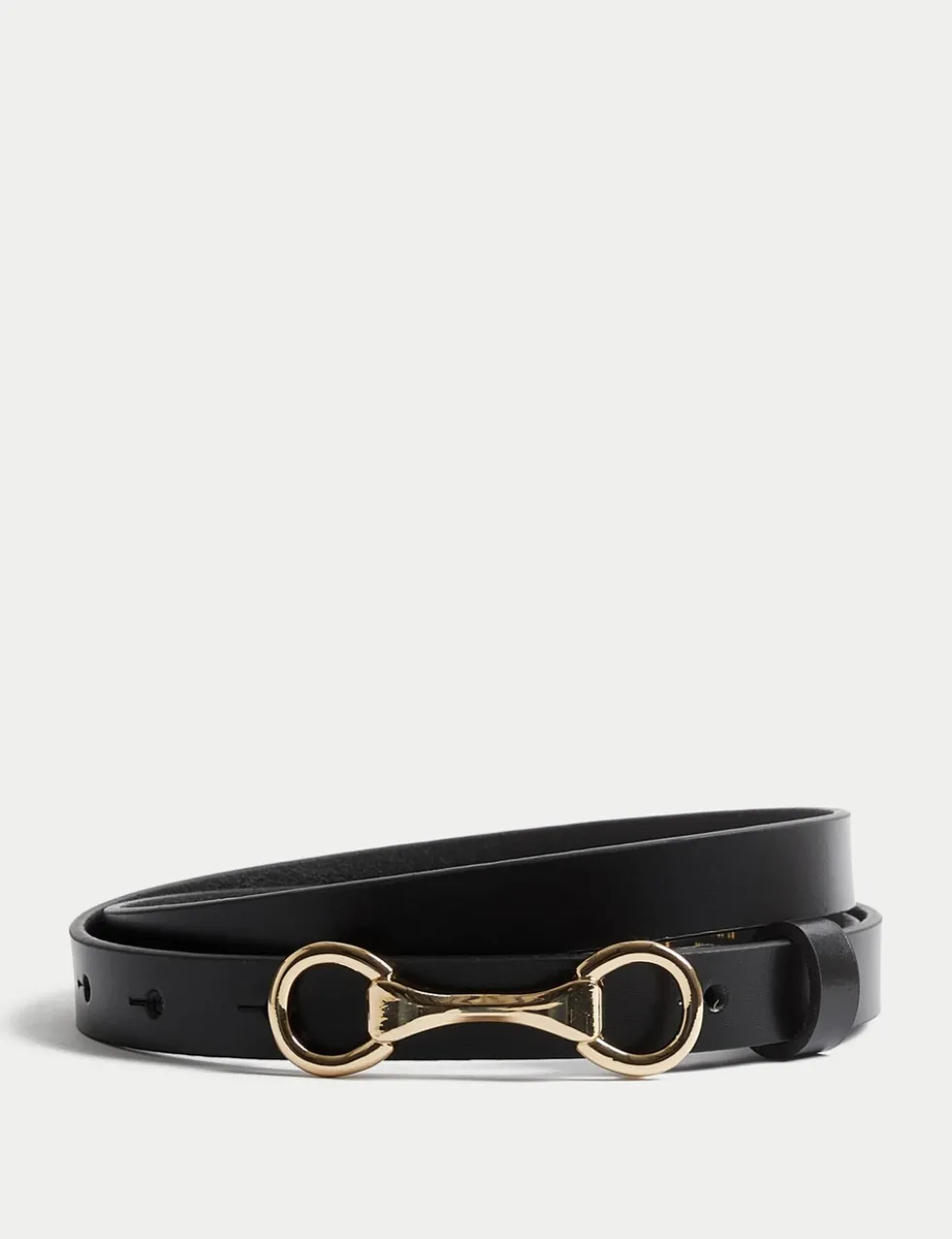 Leather Snaffle Waist Belt