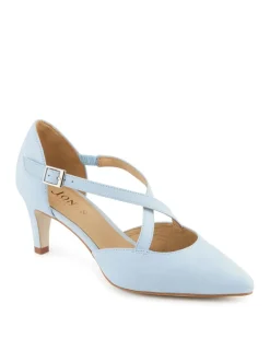 Leather Stiletto Heel Court Shoes