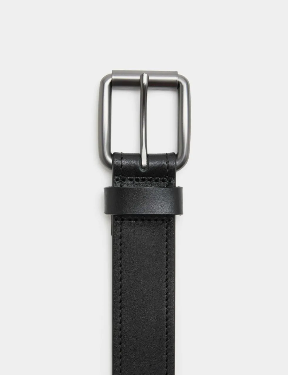 Leather Stitch Detail Belt