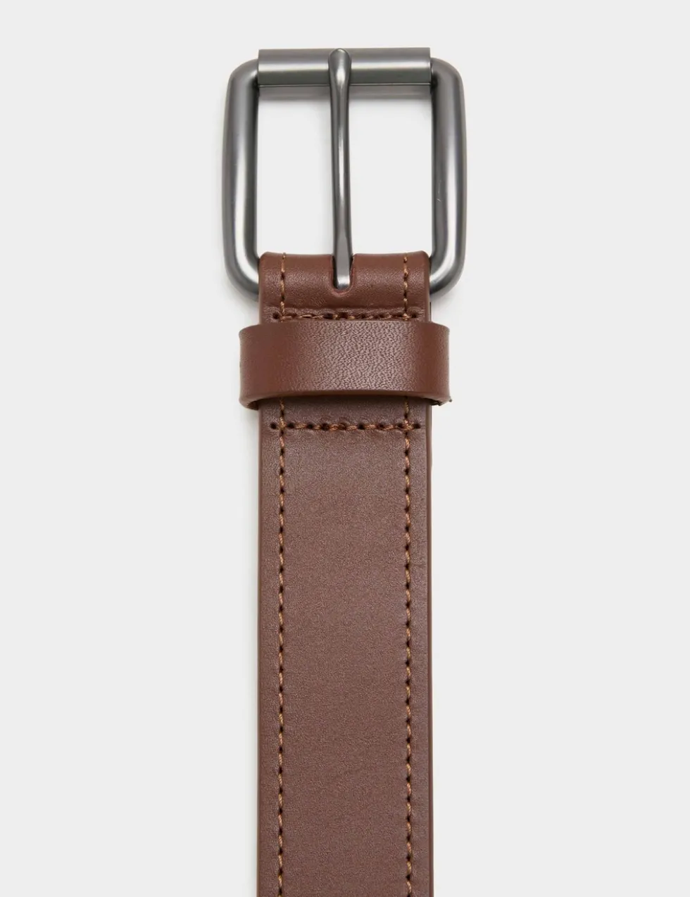 Leather Stitch Detail Belt